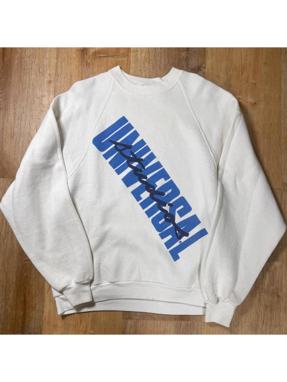 90s Universal Studios Crewneck Sweatshirt – White (XL)